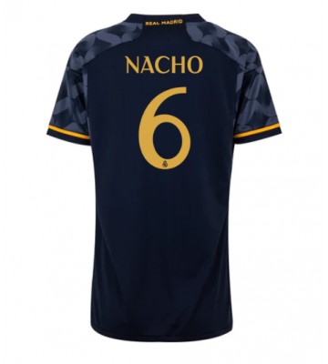 Lacne Ženy Futbalové dres Real Madrid Nacho #6 2023-24 Krátky Rukáv - Preč